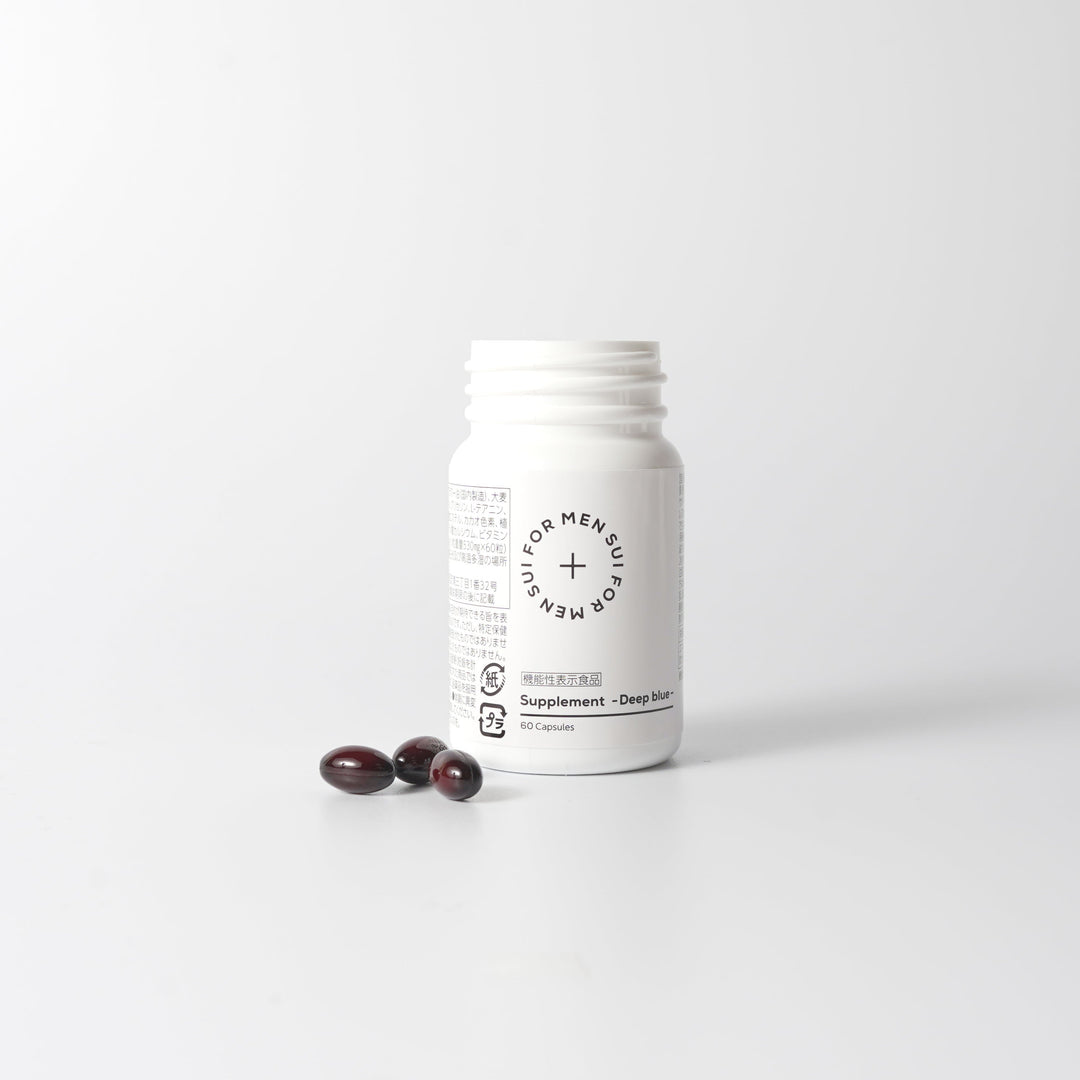 【Sui+】 Deep Blue(睡眠サポートサプリ - 機能性有効成分 GABA)|CLINIC FOR BEAUTY -オンラインショップ-